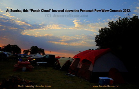 UFO shaped Hole Punch Cloud Appears over Minnesota at Sunrise. Ponemah, MN. Photos by: Jennifer Kruse - Fargo, ND - JenniferKruse.com